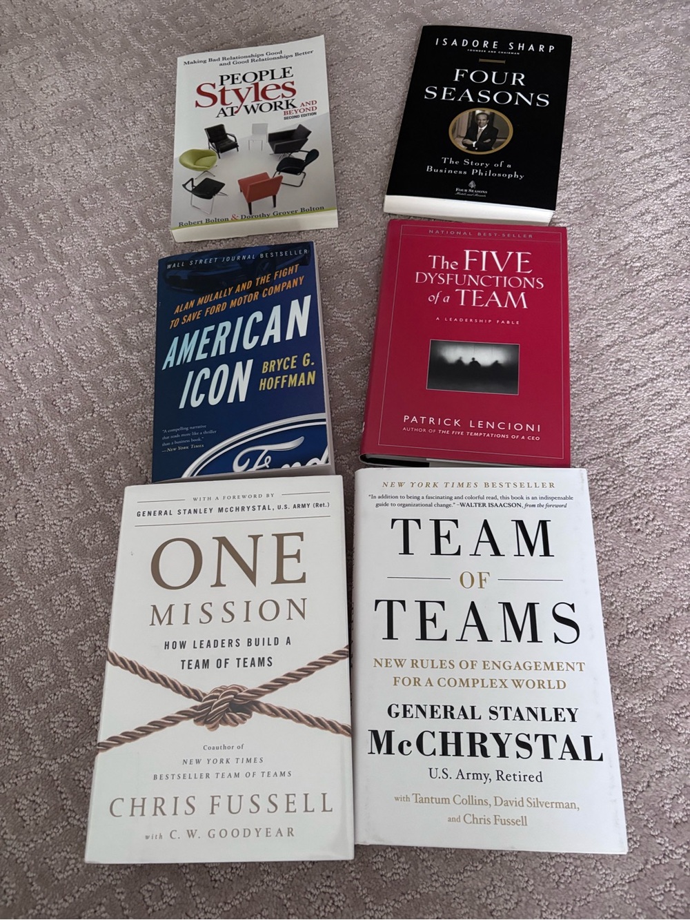Leadership & Business Book Bundle - Assorted Covers (White, Red, Blue, Black)